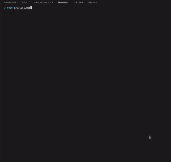 Soccer header loading animation in the terminal